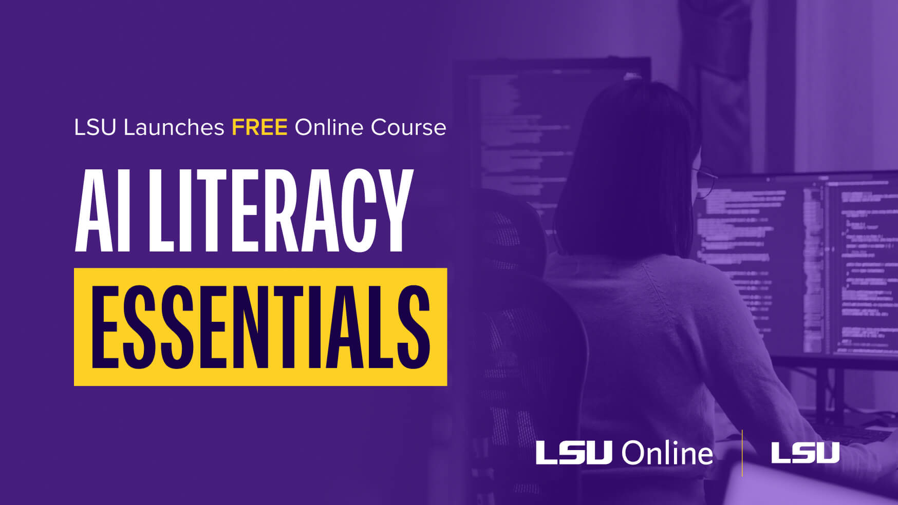 Free AI Literacy Essentials Course from LSU